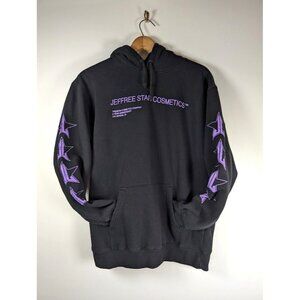 Jeffree Star Hoodie Unisex Size Large‎ Cosmetics Sweatshirt Graphic Anniversary